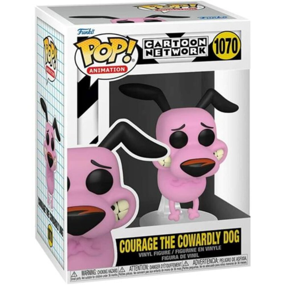 Funko POP! Animation: Cartoon Network - Courage The Cowardly Dog NEW